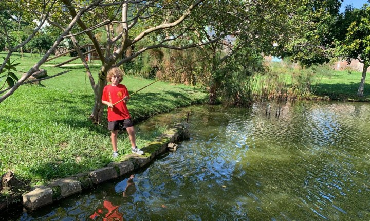 Pescaria para Mini Manés agrada participantes
