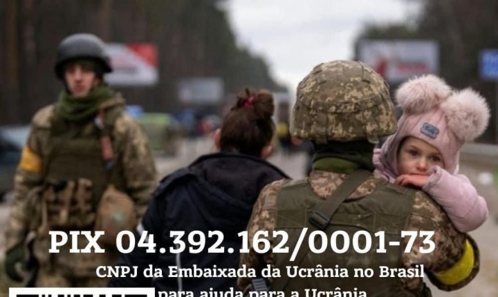 Floripa - Ucrânia estimula ajuda às vítimas da guerra