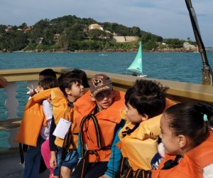 Escola do Mar realiza ações educativas alusivas ao Dia Mundial dos Oceanos