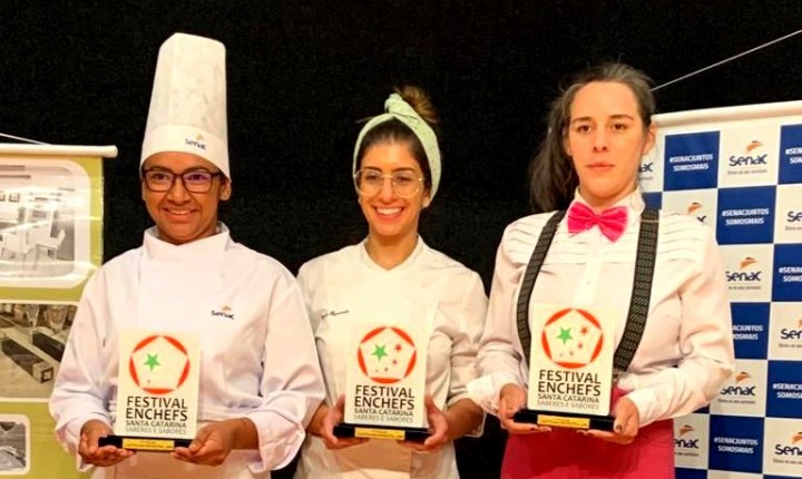 Festival Enchefs seleciona três catarinenses para a final nacional