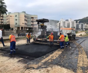 Edu Vieira tem 1º trecho duplicado já pavimentado