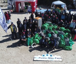 Surpresa desagradável: quase 3 toneladas de lixo são recolhidos pelo 'Limpeza dos Mares'