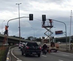 Acesso à Colombo Salles terá novo semáforo