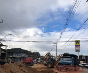 Horário das obras na SC-406 volta a ser reduzido 