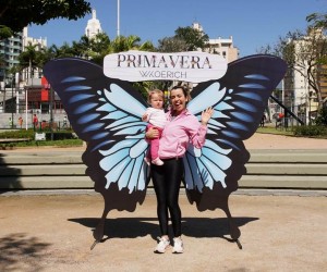 Ação  leva mais cor para as praças da Grande Florianópolis