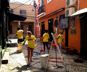 Mutirão de revitalização acontece no Centro Histórico de Florianópolis