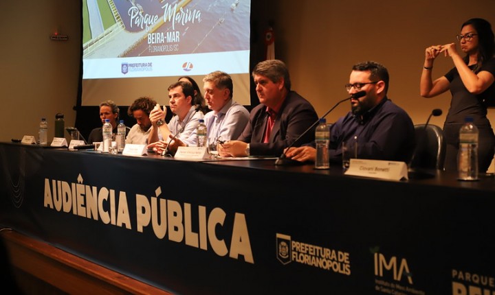 Marina e Parque Urbano Beira-Mar: projeto e estudo ambiental são apresentados à população
