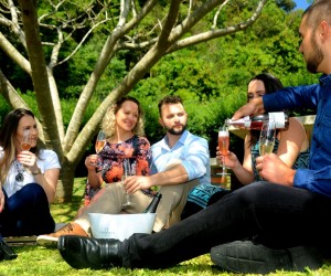 Jazz Day no jardim da vinícola