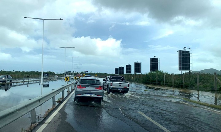 Os efeitos das chuvas no Sul da Ilha