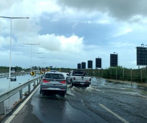 Os efeitos das chuvas no Sul da Ilha