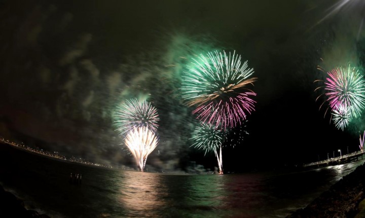 Show pirotécnico e palco com apresentações farão parte da virada na Beira-Mar Norte