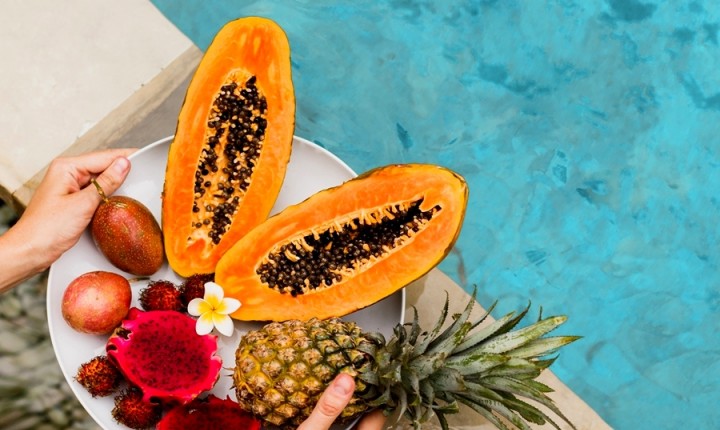 Proteção solar pelo prato