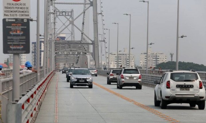 Ponte Hercílio Luz ficará bloqueada para manutenção