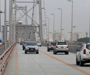 Ponte Hercílio Luz ficará bloqueada para manutenção