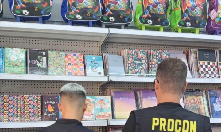 Materiais escolares estão com preços abusivos na Capital, mostra pesquisa do Procon