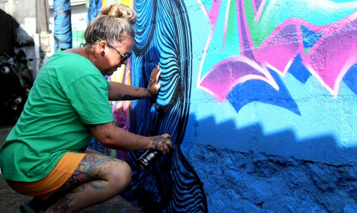 É de Floripa a maior galeria de arte urbana do Sul do país