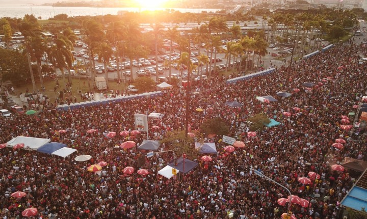 1,5 milhão de foliões participaram do carnaval de Florianópolis