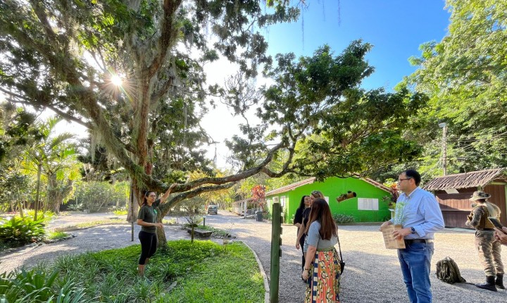 Ações ambientais da Capital atraem comitiva europeia 