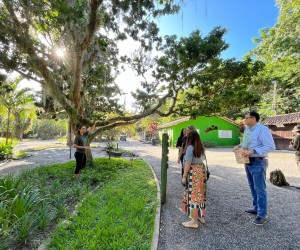 Ações ambientais da Capital atraem comitiva europeia 