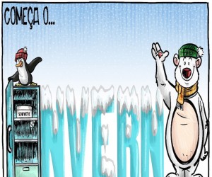 Estreamos hoje uma tirinha de humor