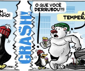 Temperatura despenca na Capital