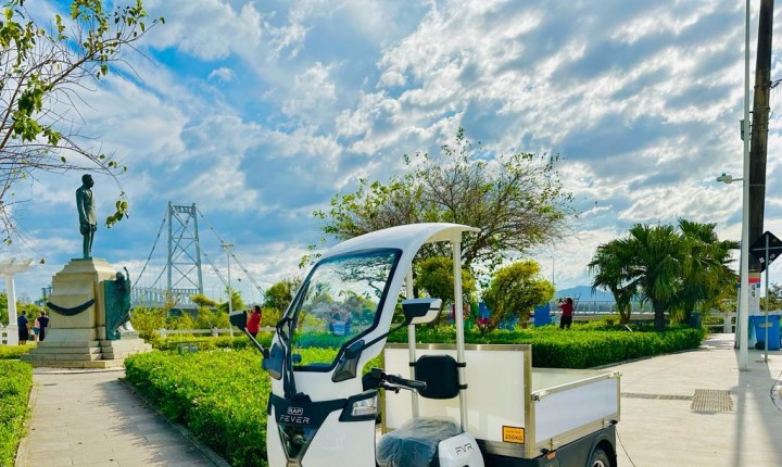 Logística elétrica chega à Floripa