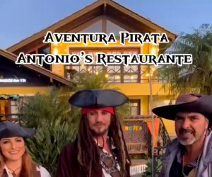 Aventura Pirata no Antonio`s será nesta sexta, 21