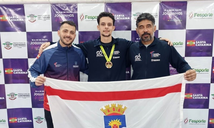 Atleta de Floripa conquista ouro em competição estadual