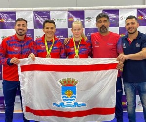 Tenis de mesa é ouro na dupla mista