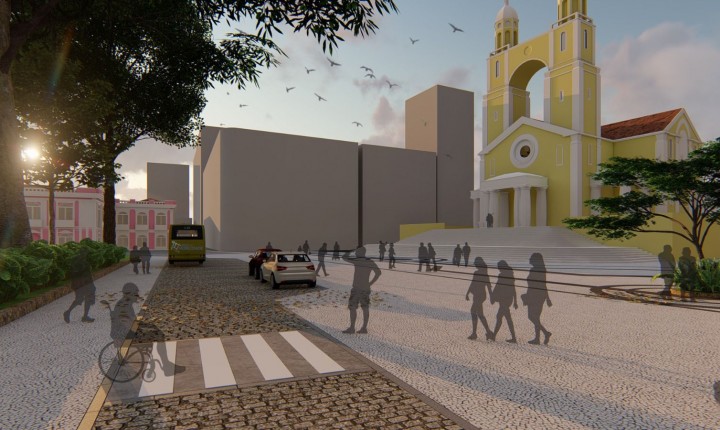 Obra de revitalização do Centro Leste bloqueia trânsito a partir desta segunda-feira, (7)