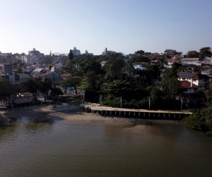 Obras de revitalização do deque do Bom Abrigo está quase finalizada