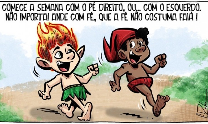 Comece a semana com o humor de Ed Carlos