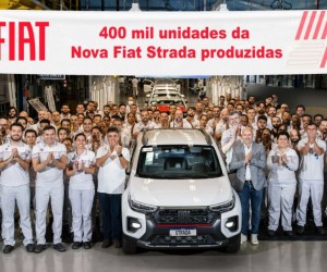 Líder no ano, nova Strada atinge produção de 400 mil unidades