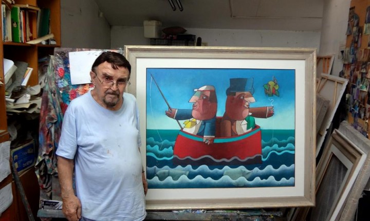 Artista italiano expõe sua arte em Floripa a partir deste sábado