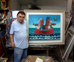 Artista italiano expõe sua arte em Floripa a partir deste sábado