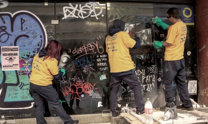 Terminal Cidade de Florianópolis recebe mutirão de limpeza
