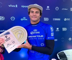 Criado na Mole, surfista conquista em casa etapa do Dream Tour
