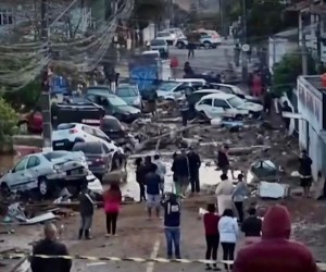 Atualização: Reservatório da Casan rompe no Monte Cristo 