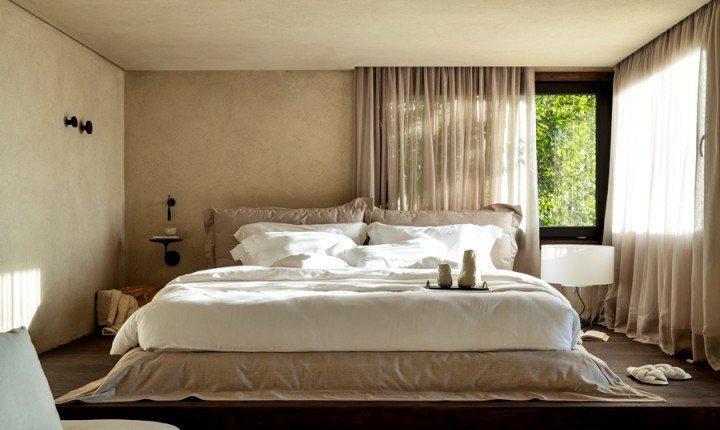 Conforto, elegância e aconchego estão impressos na Suíte Pele