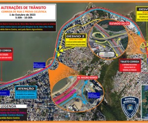 Trânsito é alterado neste domingo  na Capital