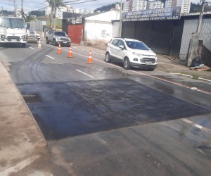 Buraco na Rua Dep. Edú Vieira foi reparado