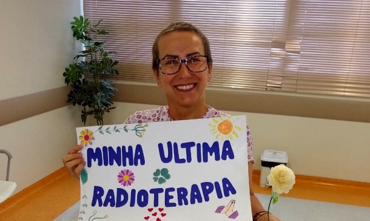 ”Com câncer, temos duas opções: cair ou lutar”