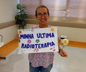 ”Com câncer, temos duas opções: cair ou lutar”