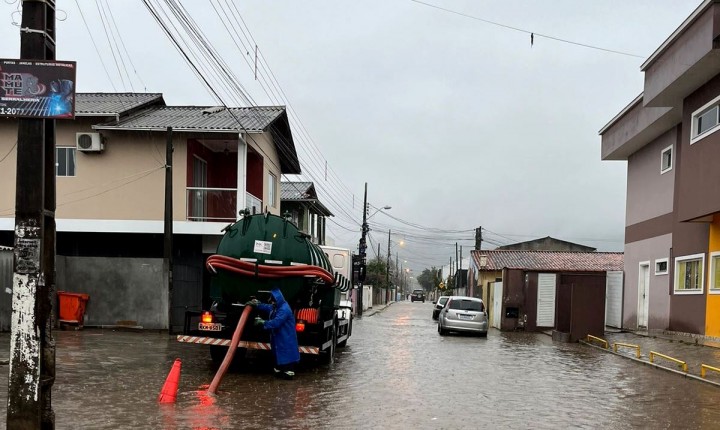 Mais de 60 mm de chuva atingiram a Capital nesta quarta, 04