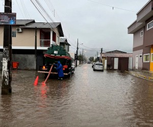 Mais de 60 mm de chuva atingiram a Capital nesta quarta, 04