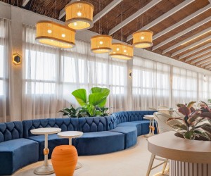 A paisagem que entra no ambiente