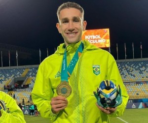 Atleta de Florianópolis conquista a medalha de ouro