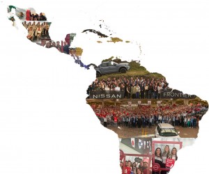 Nissan América Latina une três regiões em uma única equipe