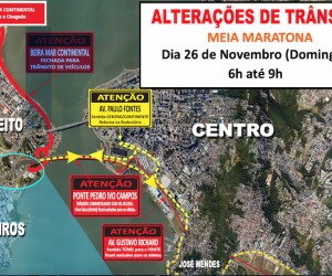  Meia Maratona muda trânsito na Capital