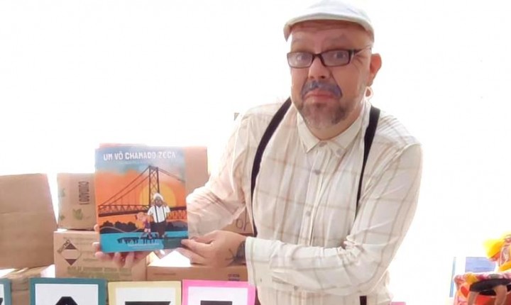 Vô Zeca lança seu primeiro livro infantil